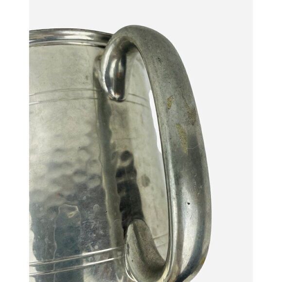 Vintage Vauxhall English Pewter Glass Bottom Logo Beer Mug Sheffield England HTF - Picture 8 of 12